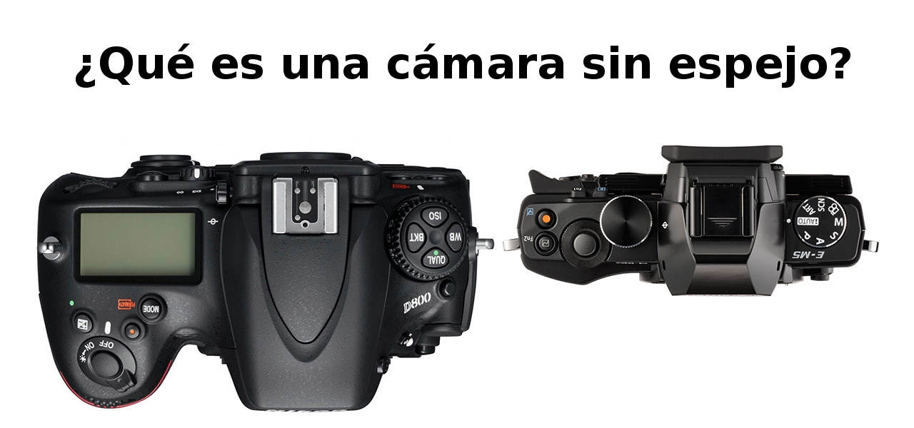 que es una camara sin espejo